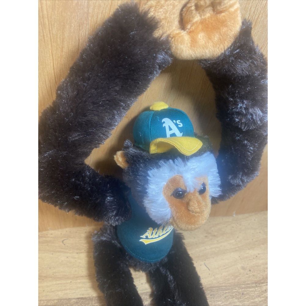 NWT OAKLAND A's ATHLETICS Clinger Rally Monkey 14" Stuffed Toy‎ Plush MLB - Picture 4 of 5